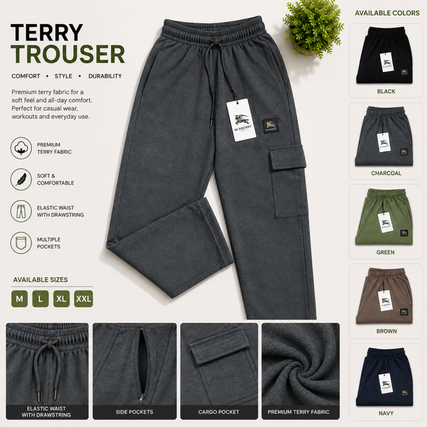 Mens Terry Trouser