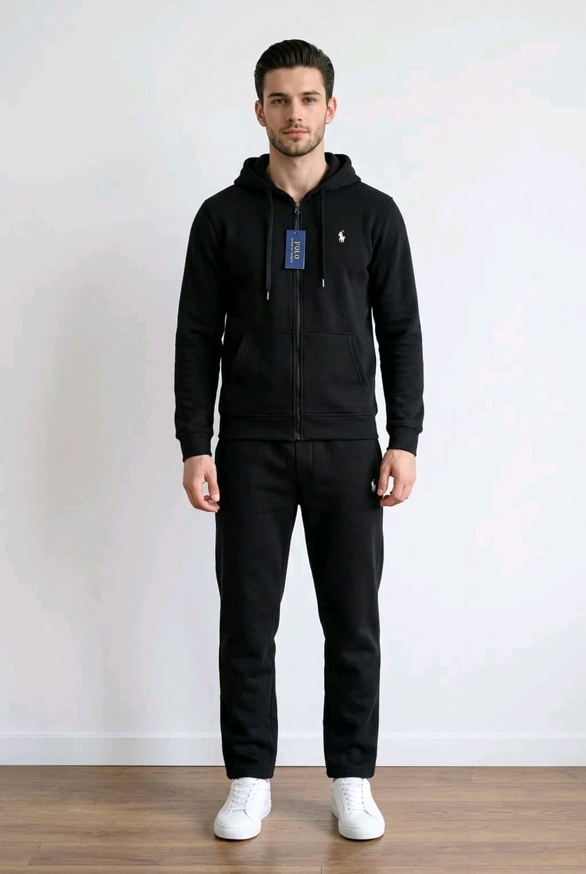 MENS POLO ZIPPER TRACKSUIT