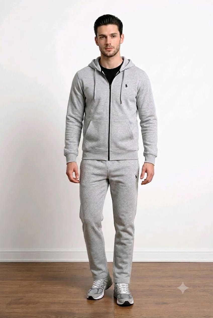 MENS POLO ZIPPER TRACKSUIT