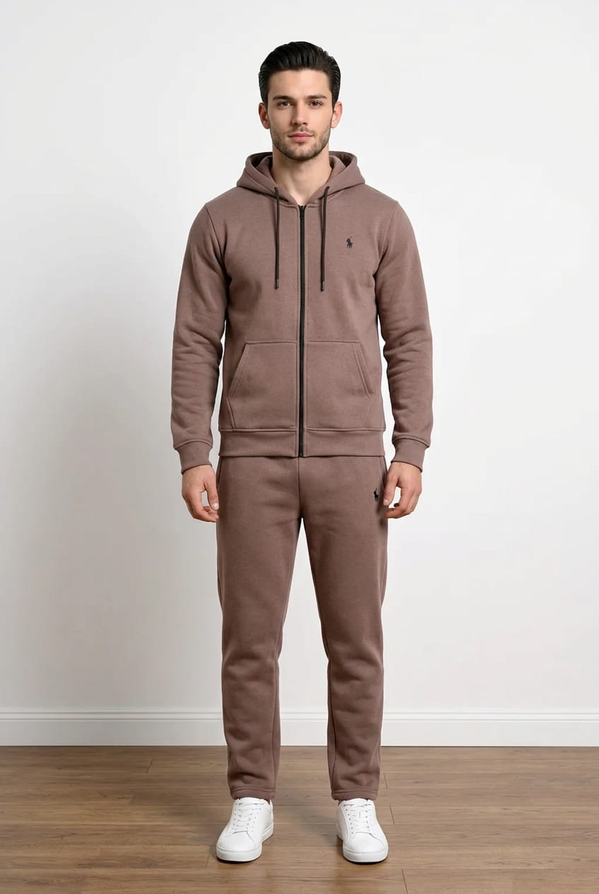 MENS POLO ZIPPER TRACKSUIT